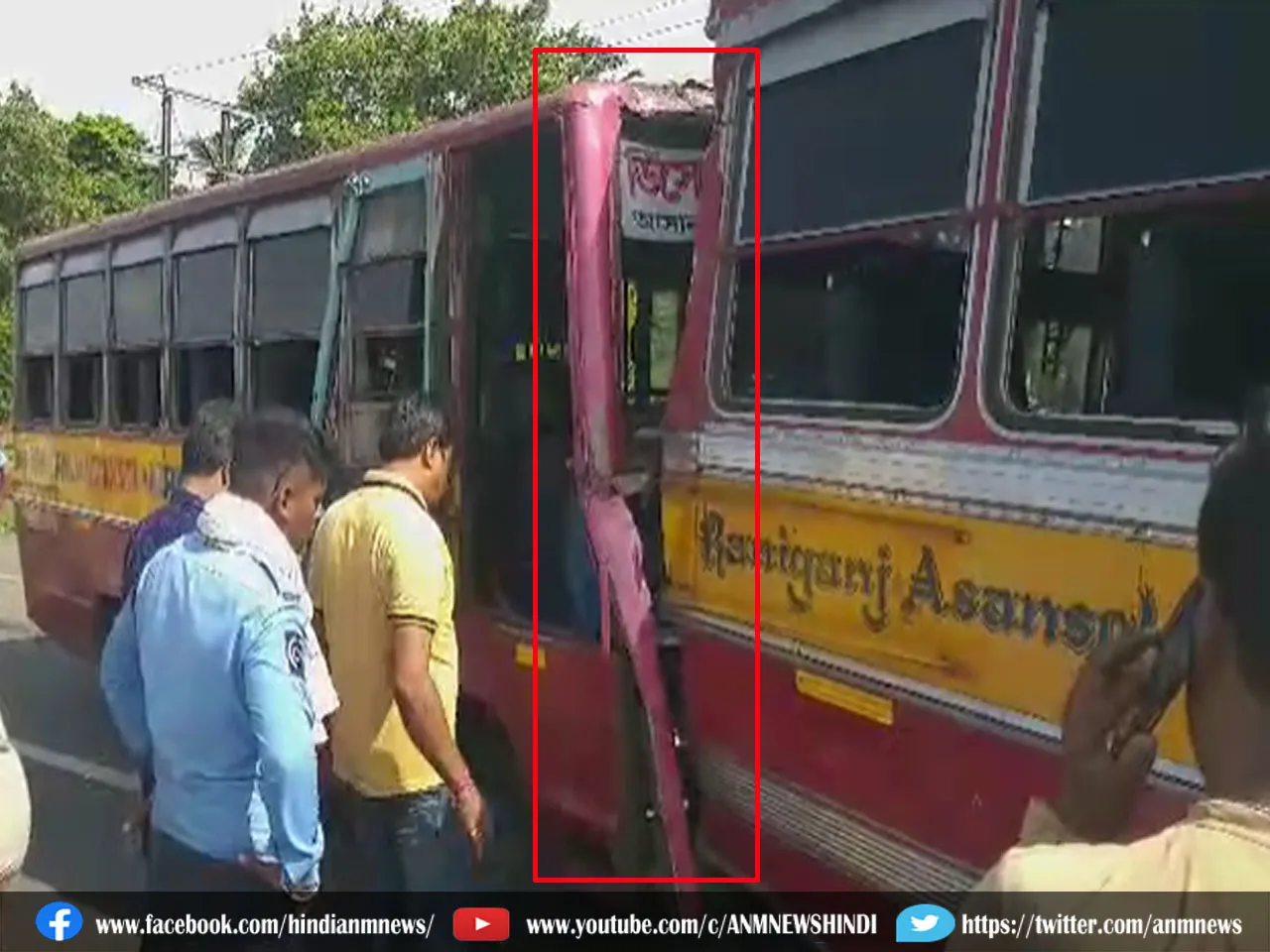 bus accident at jamuria