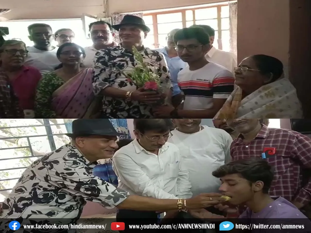 Mayor gave best wishes