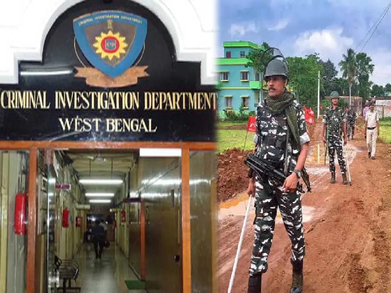 CID & Force in bhangar