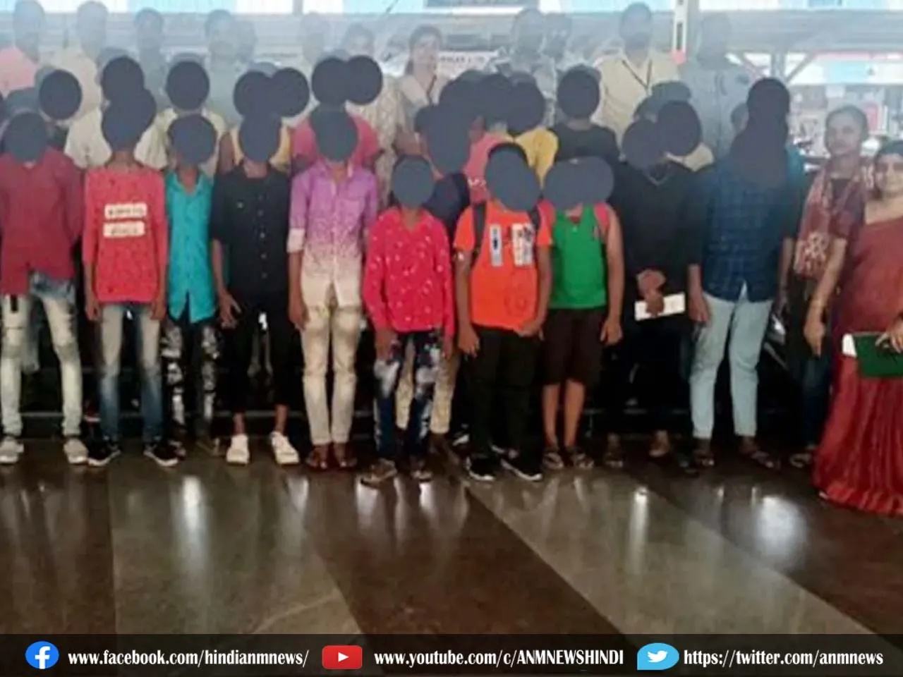Human Trafficking save by Police