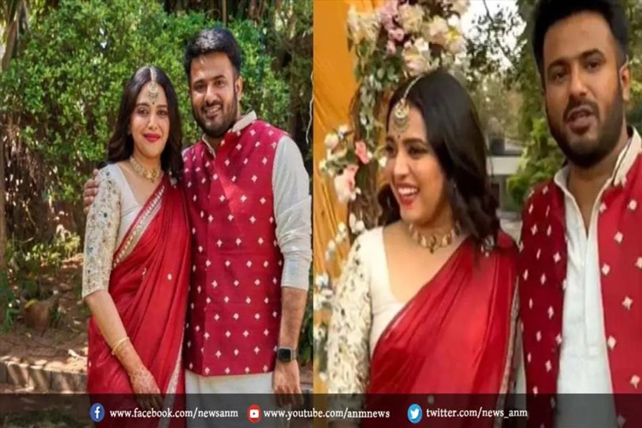स्वरा ने अपने दूल्हे मियां फहाद के साथ जमकर दिए पोज, देखे वीडियो