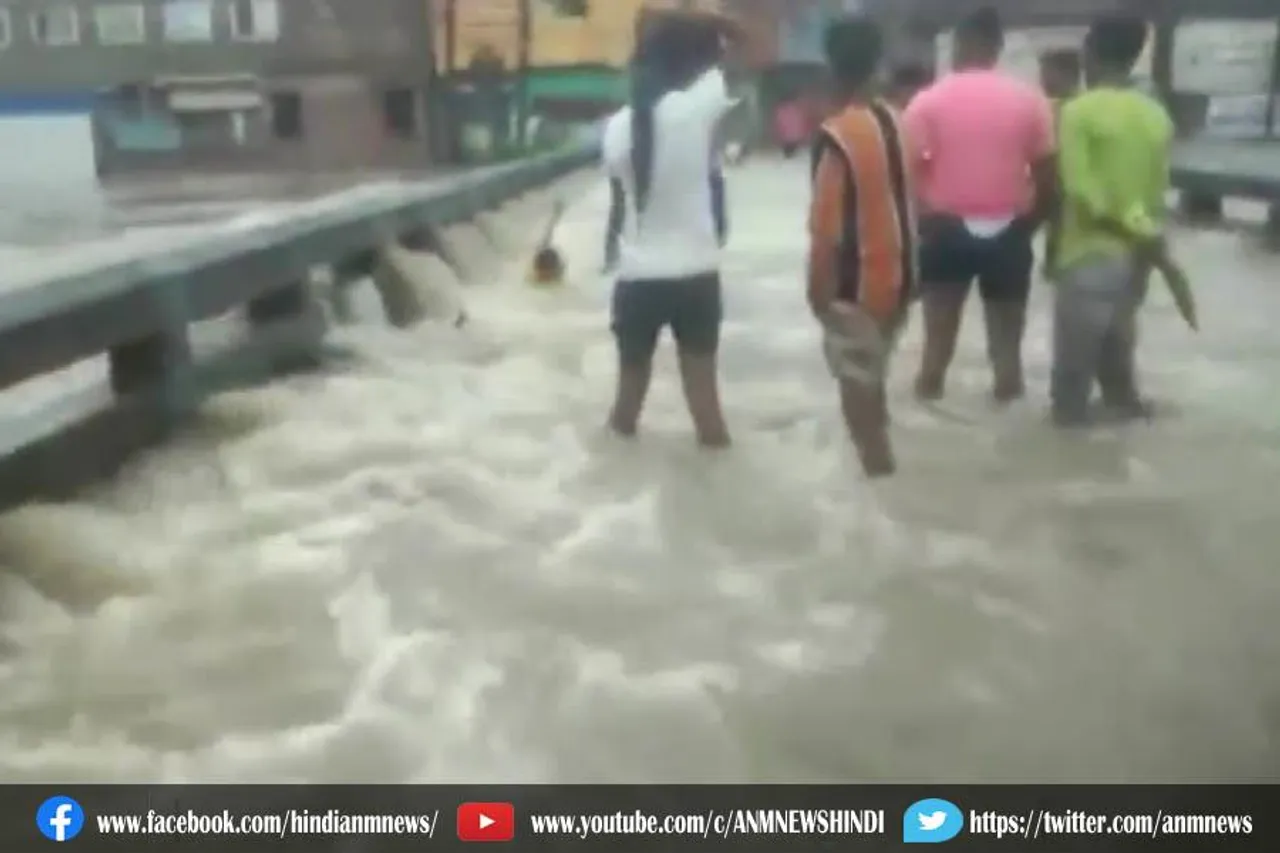 आसनसोल में पानी का सैलाब