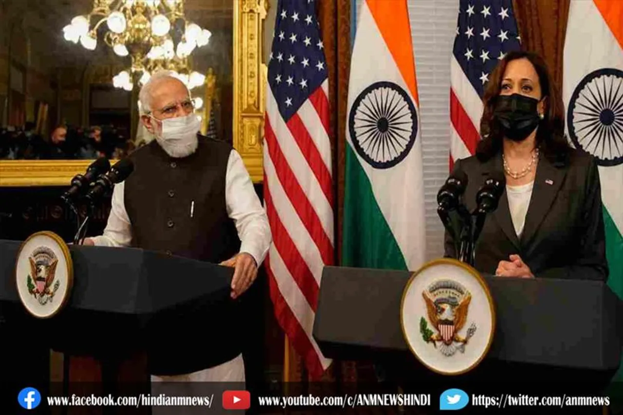 मोदी ने कमला को भारत आने का न्योता दिया