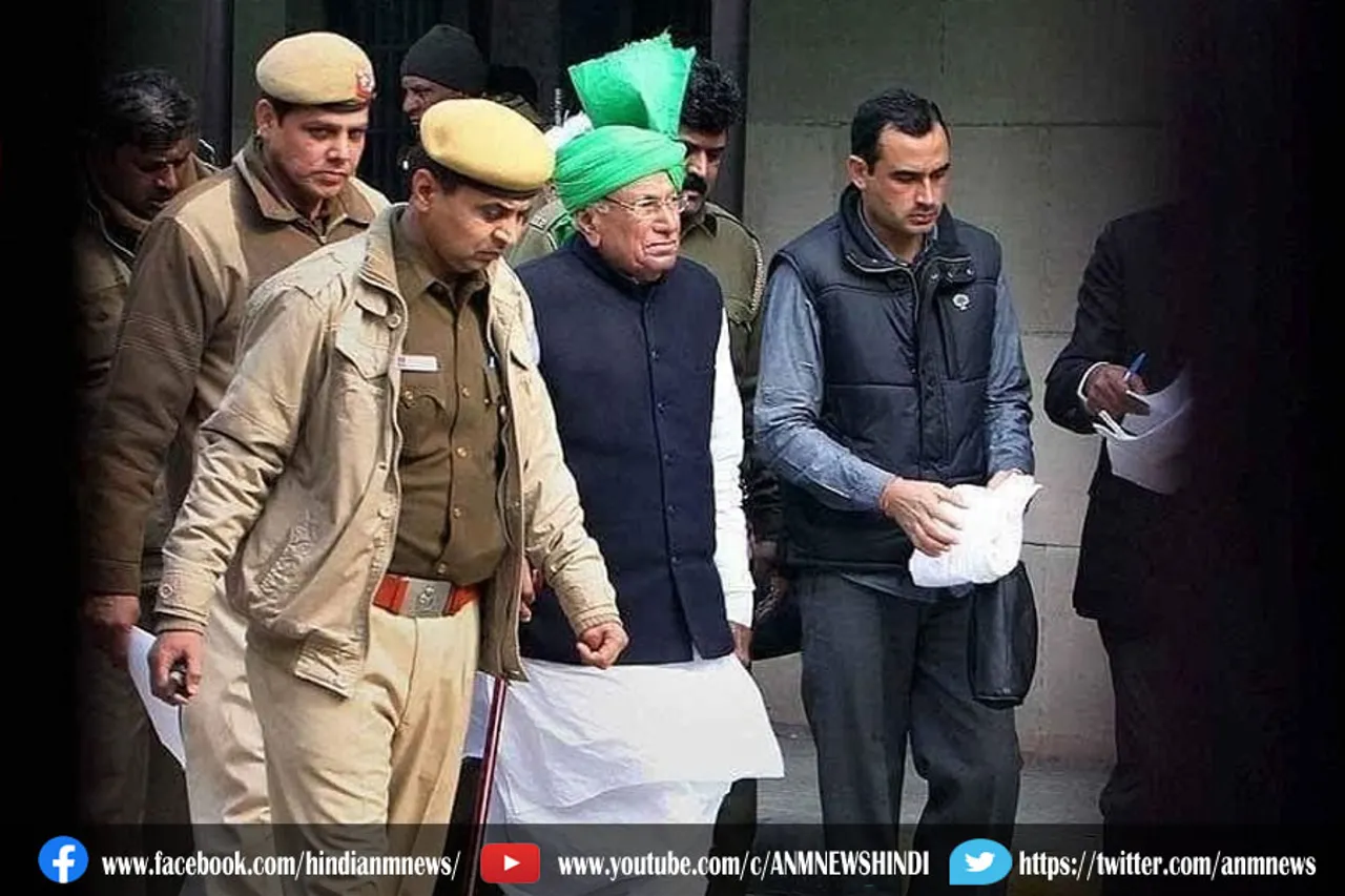 जेबीटी भर्ती घोटाला मामले में ओम प्रकाश चौटाला की सजा खत्म