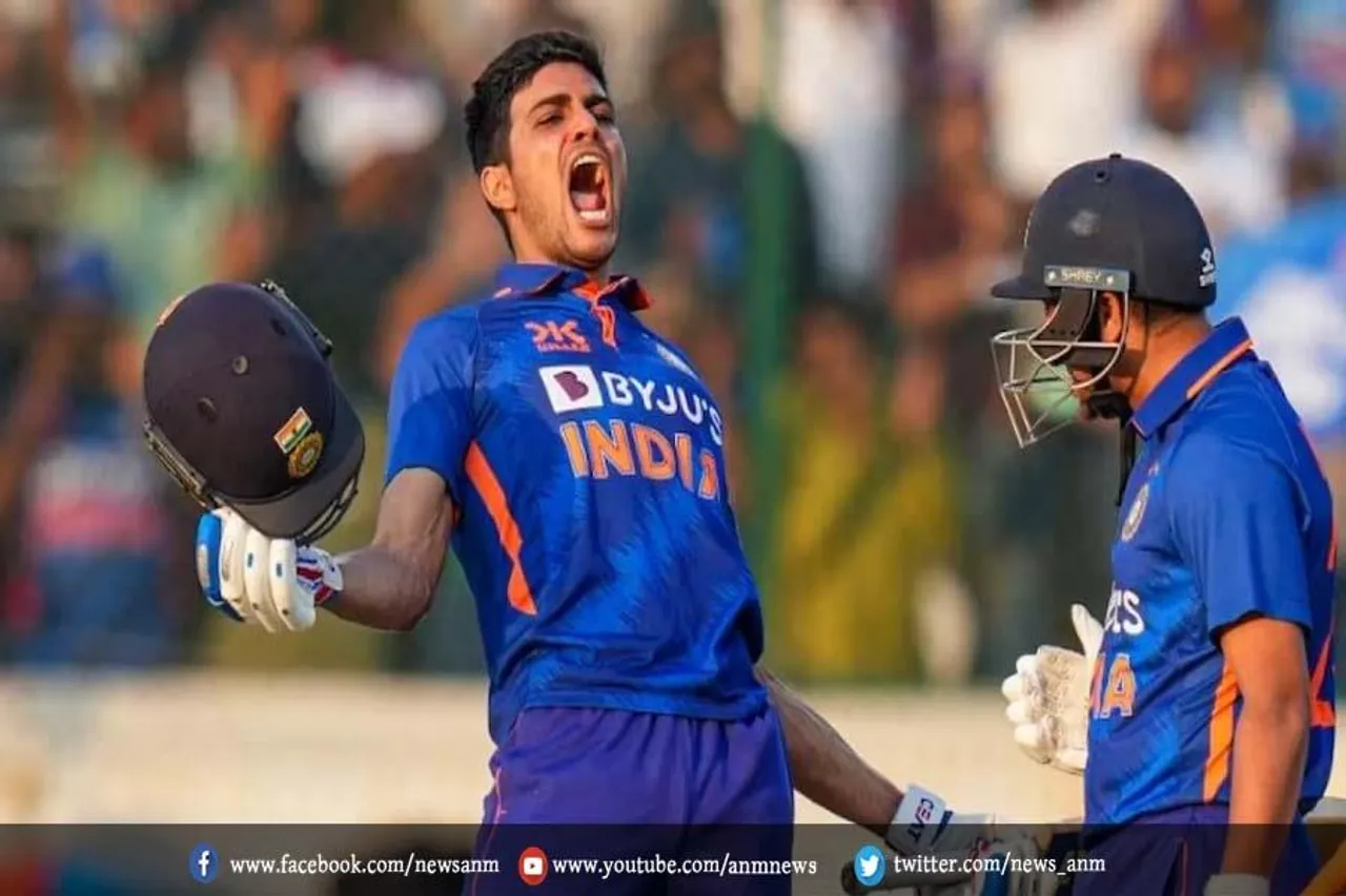 शुभमन गिल ने लगाया शतक