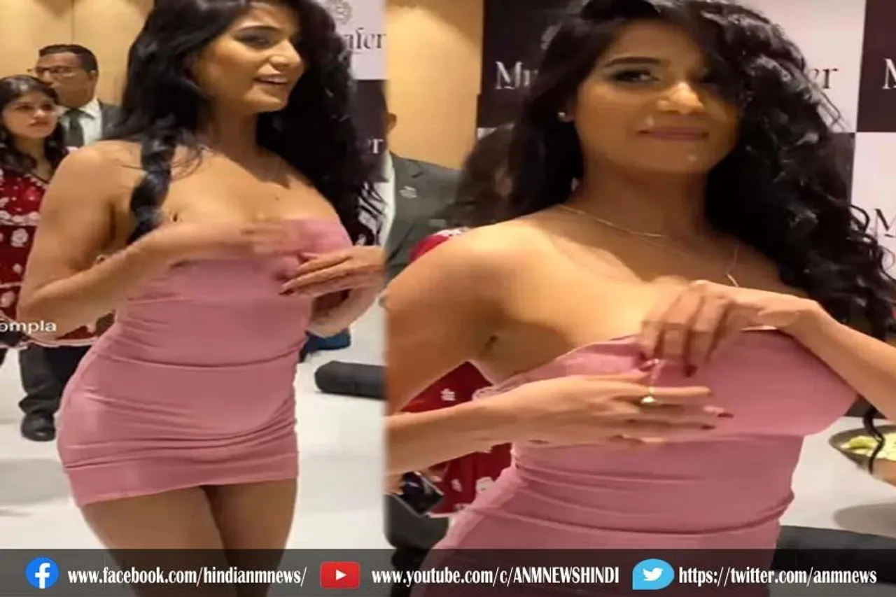 VIDEO : पिंक हॉट ड्रेस में ये एक्ट्रेस ने बढ़ाया इंटरनेट का पारा