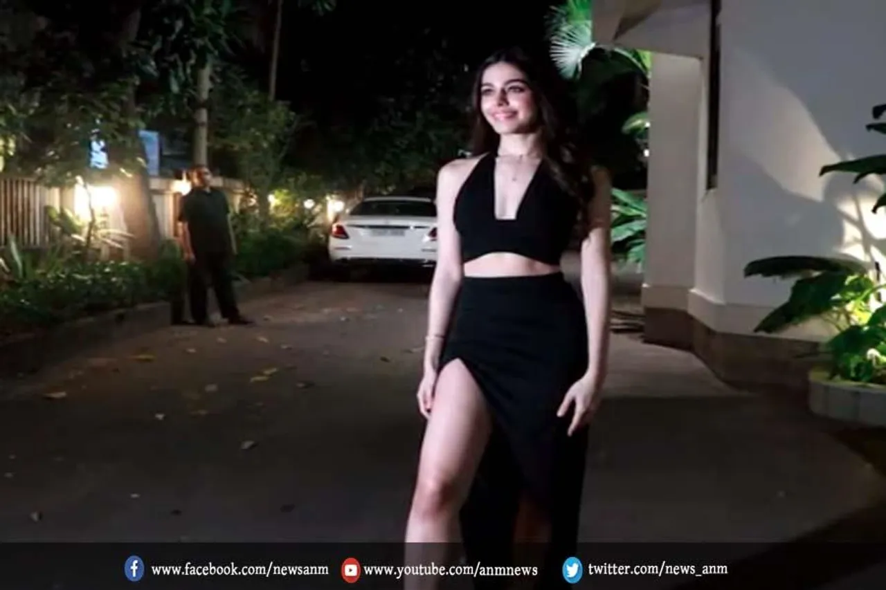 अलाया एफ ने ब्लैक ड्रेस में ढाया कहर