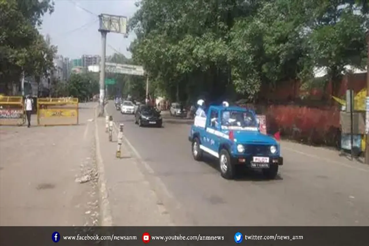 वायुसेना रिहर्सल के चलते रोड बंद