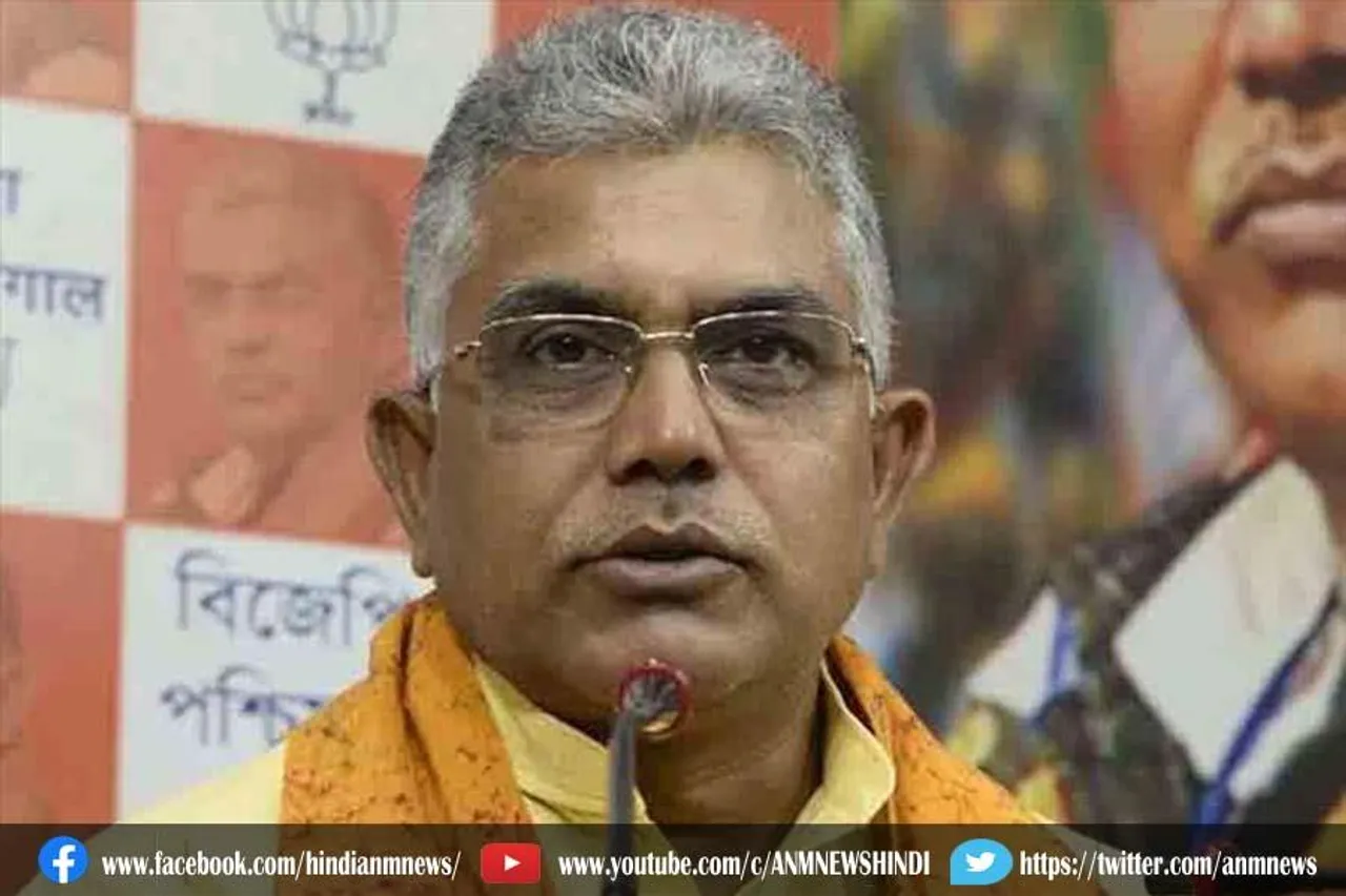 दिलीप घोष ने कोविड प्रतिबंधों के लिए राज्य का मजाक उड़ाया