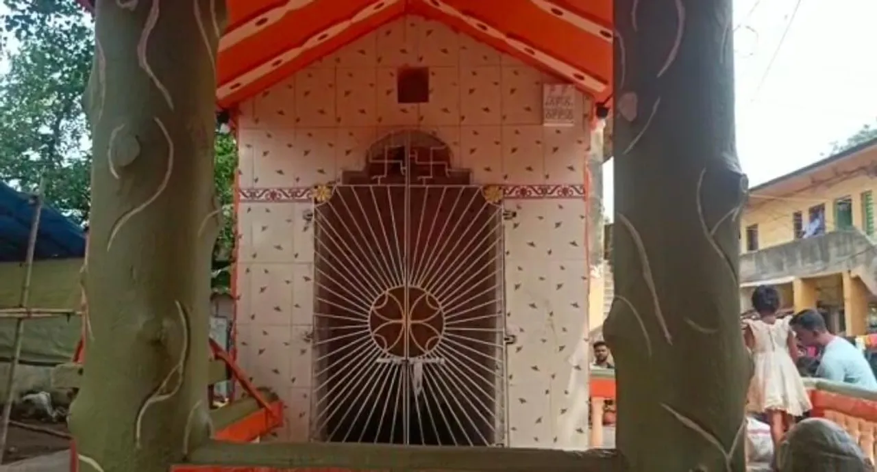 नव युवक संघ बजरंगबली मंदिर की प्राण प्रतिष्ठा की गई