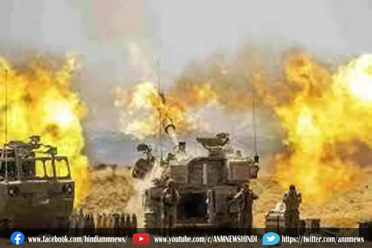 इजरायली सेना ने हमास पर हमला किया