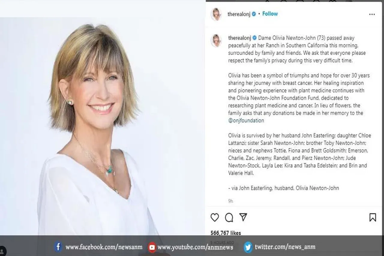 मशहूर पॉप स्टार का निधन