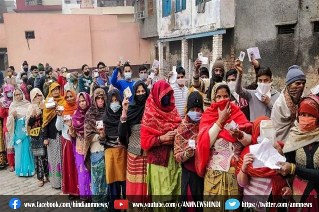 दोपहर 3 बजे तक मतदान प्रतिशत
