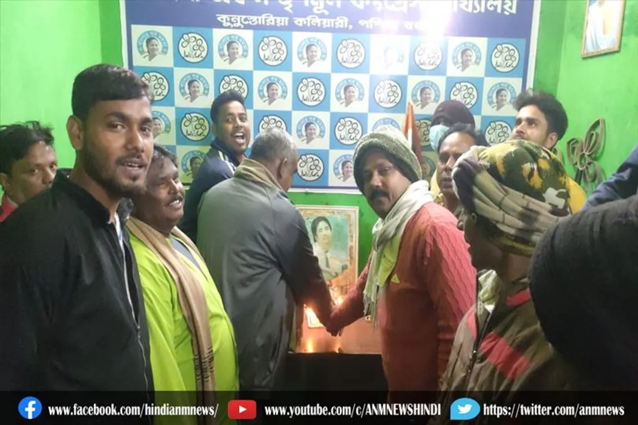 तृणमूल कांग्रेस के कार्यकर्ताओं ने भी मनाया ममता बनर्जी का जन्मदिन