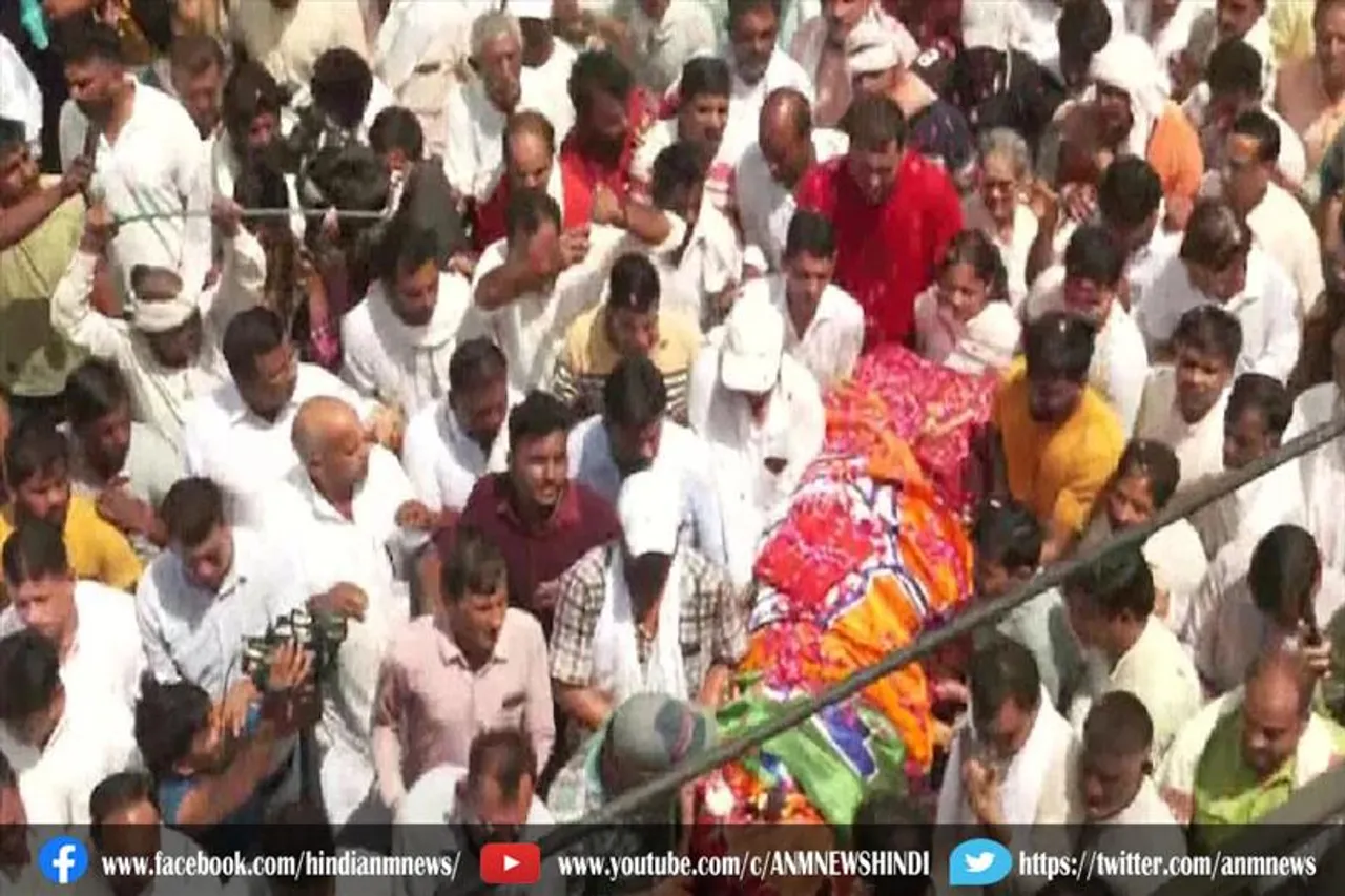 सोनाली फोगाट का अंतिम संस्कार हो गया