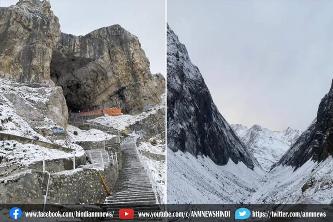 सीजन की पहली बर्फबारी