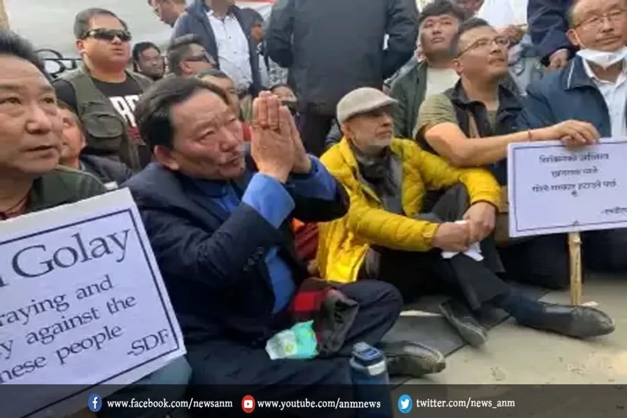 सिक्किम डेमोक्रेटिक फ्रंट ने 48 घंटे की हड़ताल का आह्वान किया