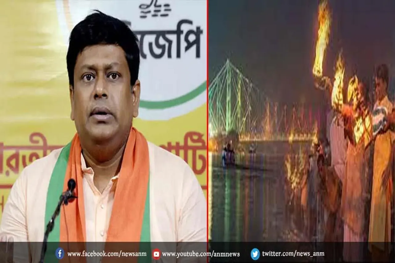 गंगा आरती करने पहुंचे प्रदेश भाजपा अध्यक्ष हिरासत में