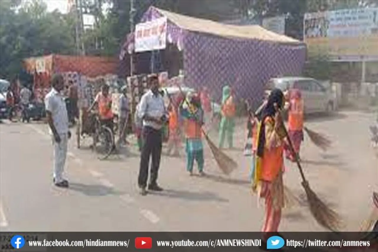 नगर की सभी सड़कों की होगी साफ- सफाई