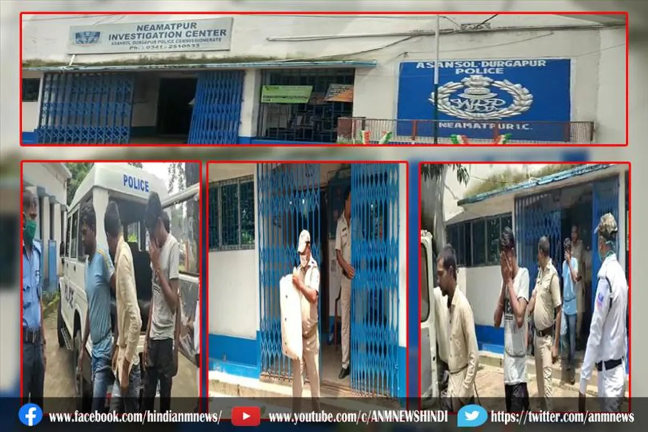 21 किलो गांजा के साथ 5 तस्कर कुल्टी पुलिस के जाल में