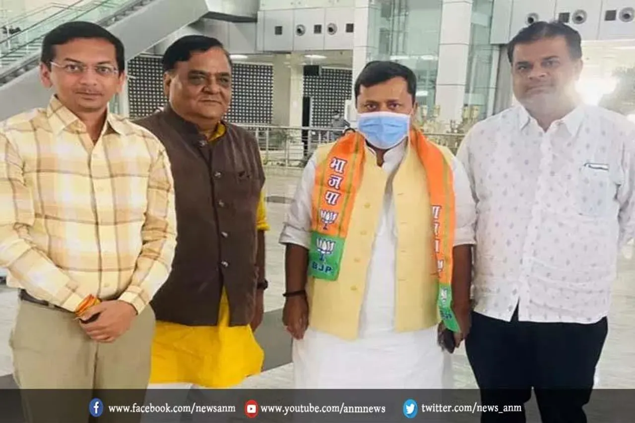 रायपुर पहुंचे बीजेपी के छत्तीसगढ़ प्रदेश सह प्रभारी नितिन नबीन