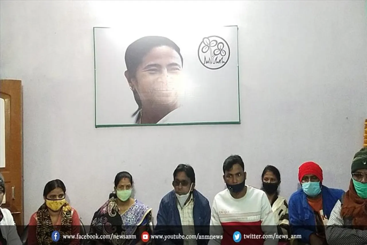 जामुड़िया एससी सेल की तरफ से प्रेस मीट