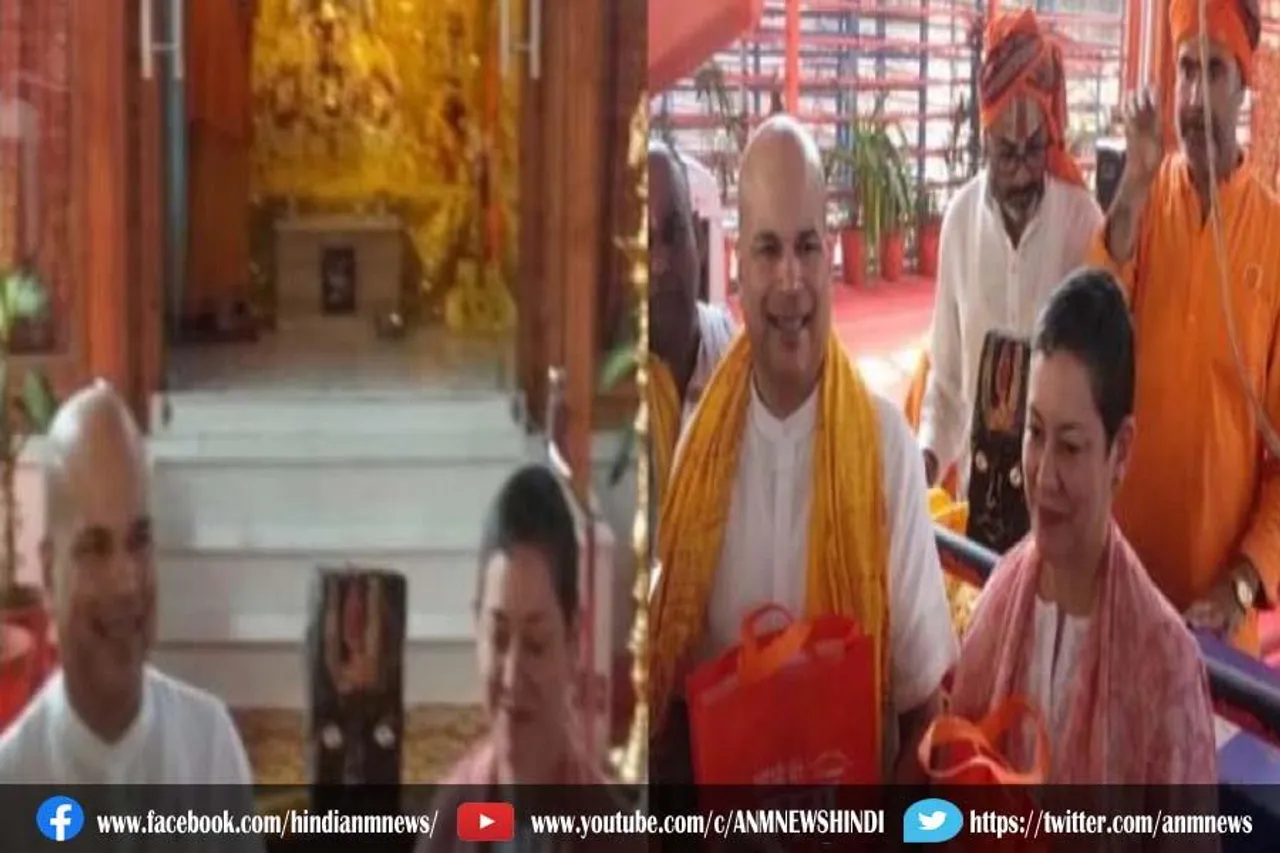 श्रीलंका से अयोध्या पहुंची अशोक वाटिका की शिलाएं