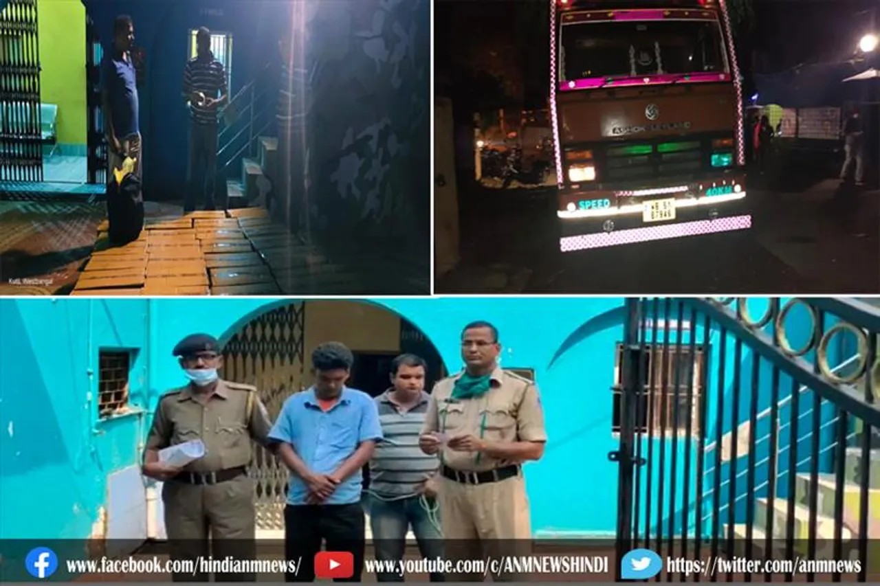 राज्य पुलिस के एसटीएफ की टीम ने पकड़े 50 पेटी फेंसेडिल सिरप