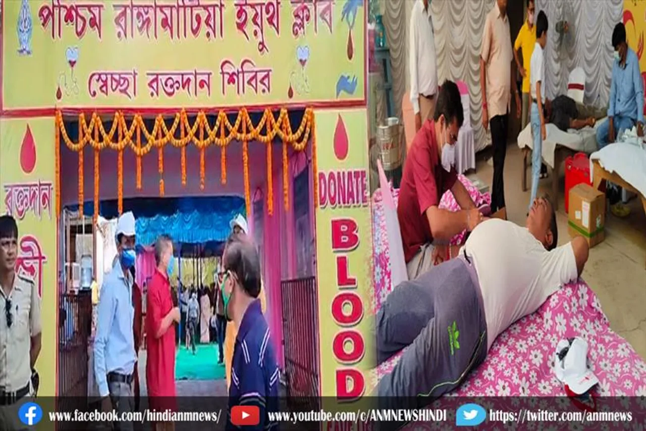रक्तदान शिविर में 130 यूनिट रक्त संग्रह