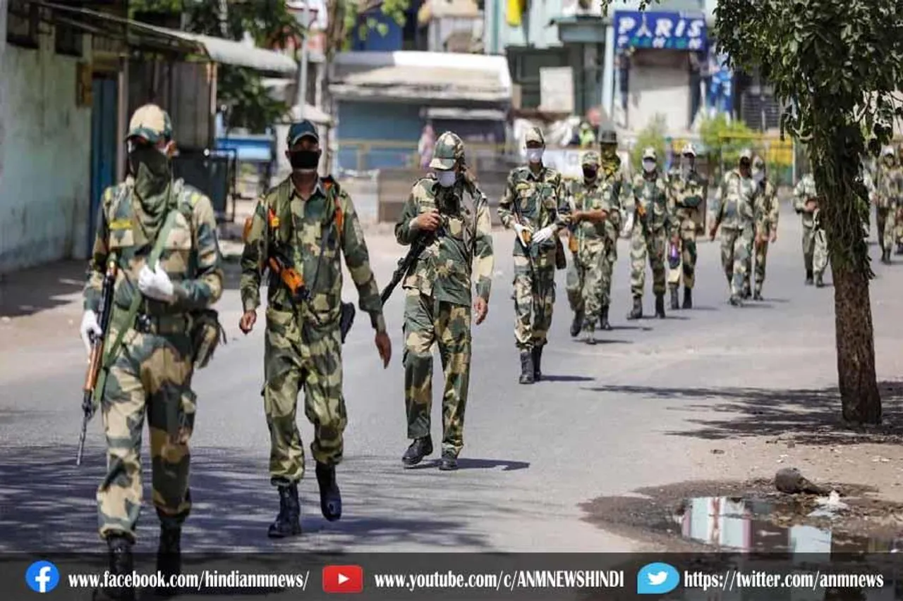 मुरादाबाद पहुंची बीएसएफ की आठ कंपनी