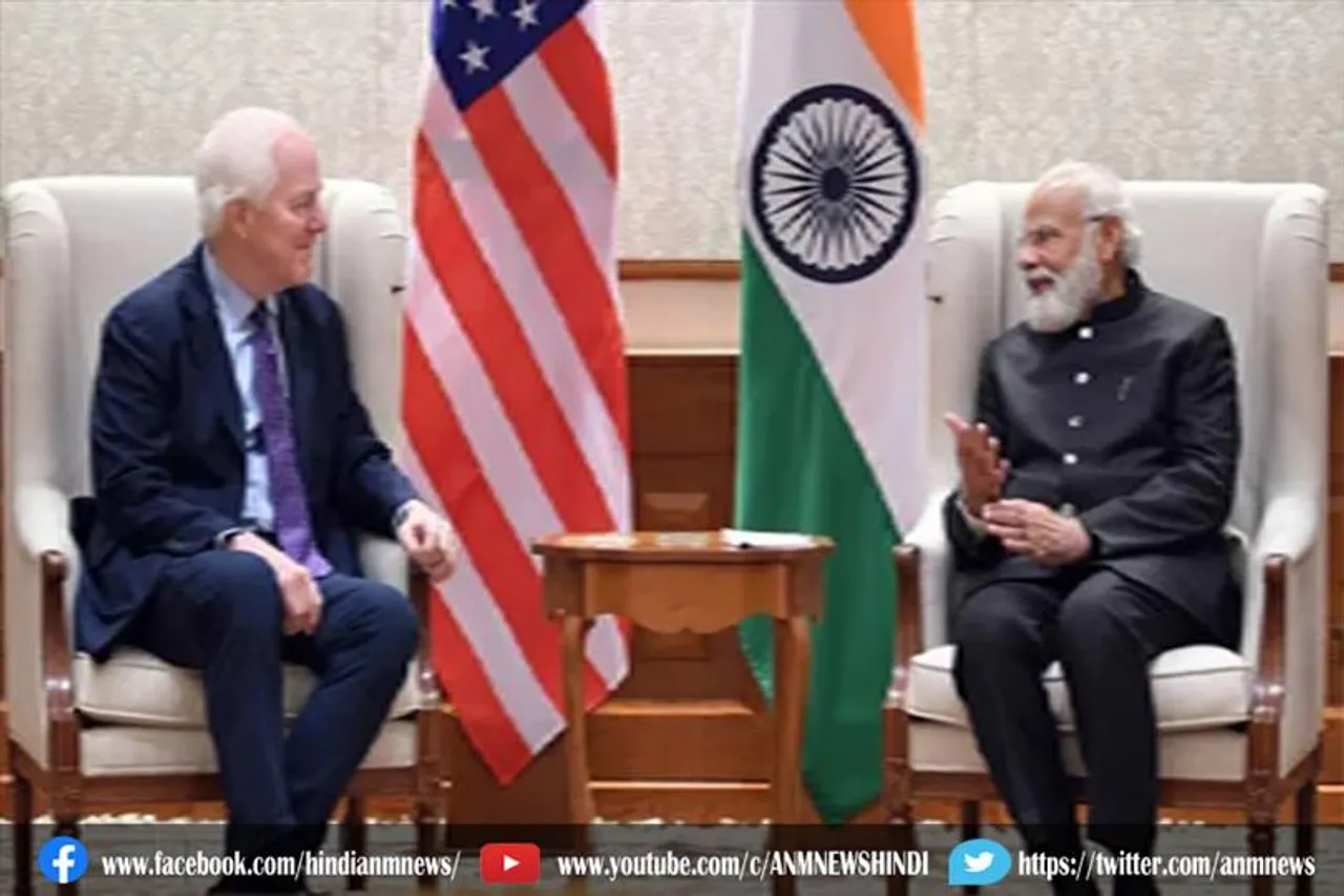 प्रधानमंत्री मोदी से मिला US कांग्रेस का प्रतिनिधिमंडल
