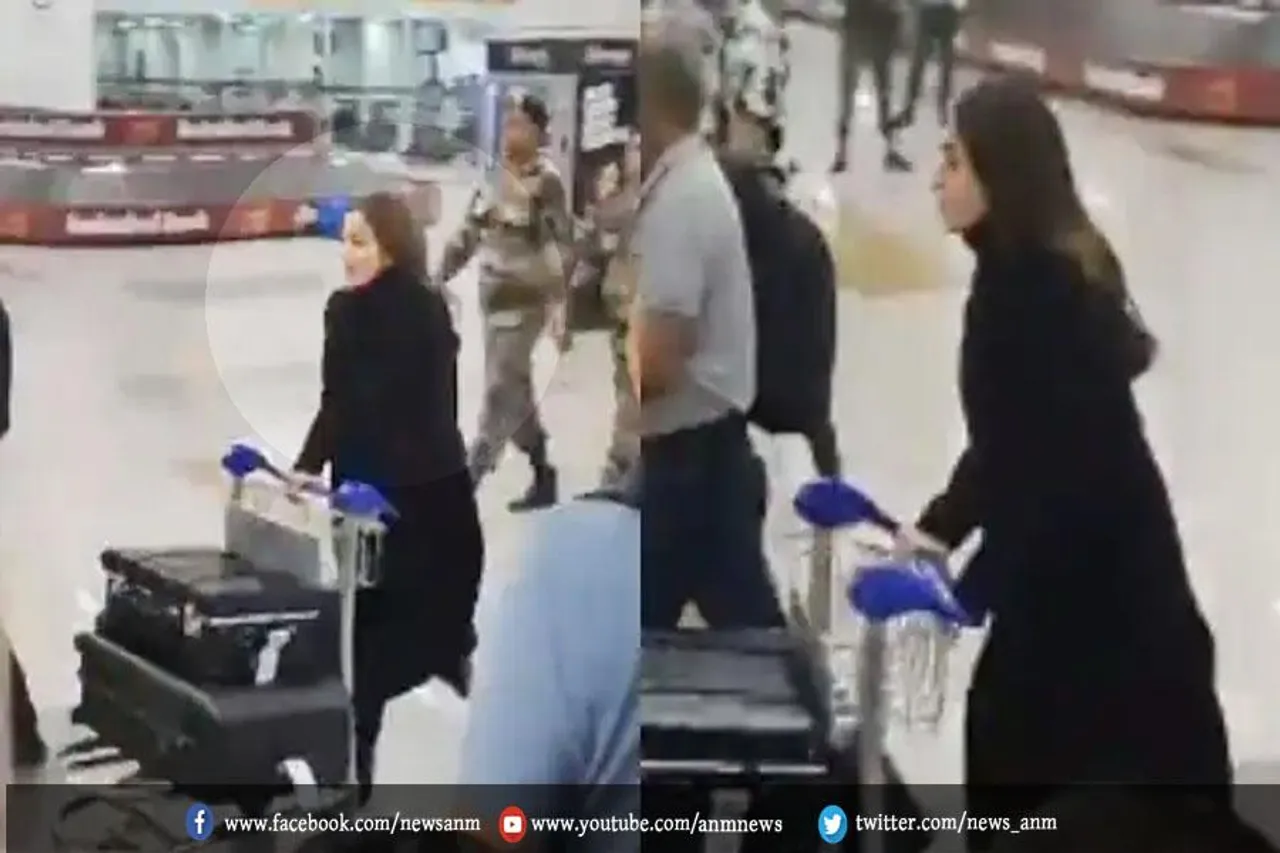 ट्रॉली लेकर दिल्ली एयरपोर्ट पर दौड़ पड़ीं आलिया