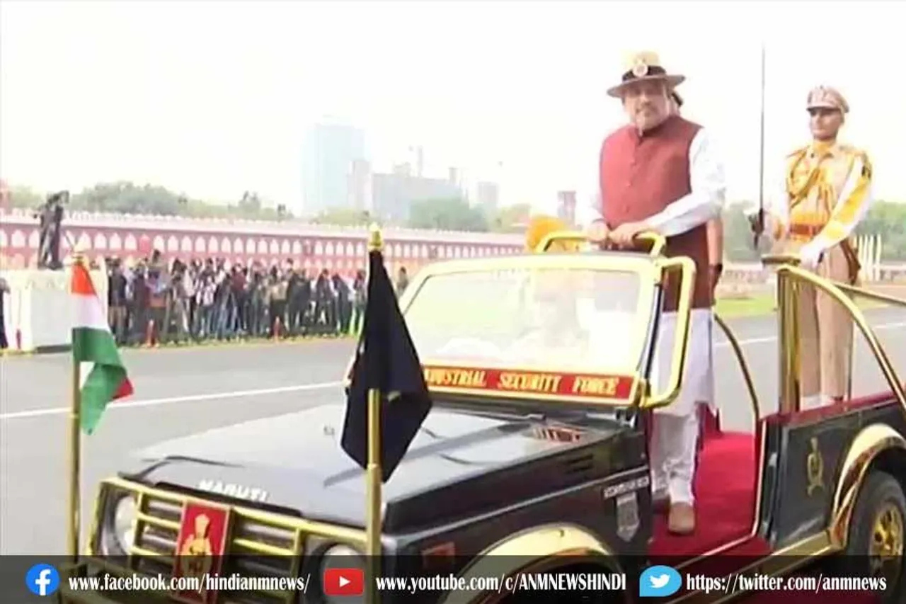 CISF स्थापना दिवस समारोह में पहुंचे अमित शाह