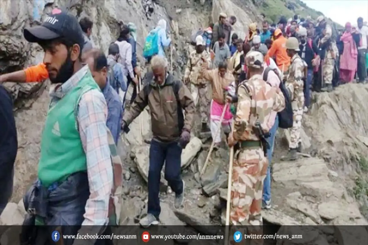 अमरनाथ यात्रा : सुरक्षा बलों को सतर्क रहने के निर्देश