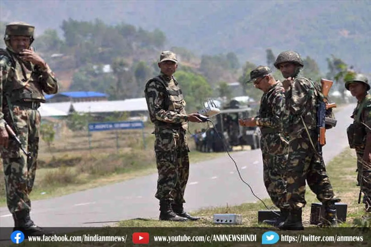 असम राइफल्स के काफिले पर हमला
