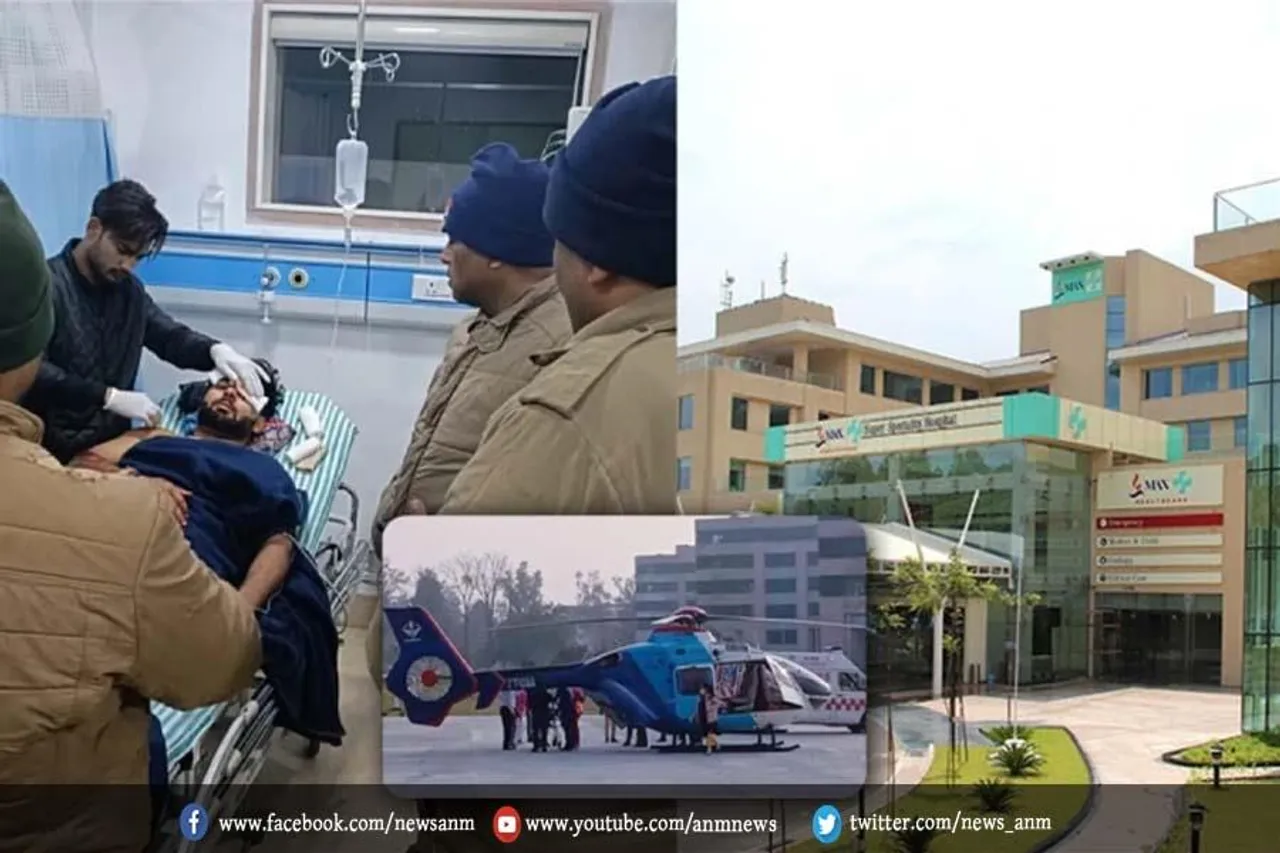 प्लास्टिक सर्जरी के लिए ऋषभ पंत को किया जा सकता है एयरलिफ्ट