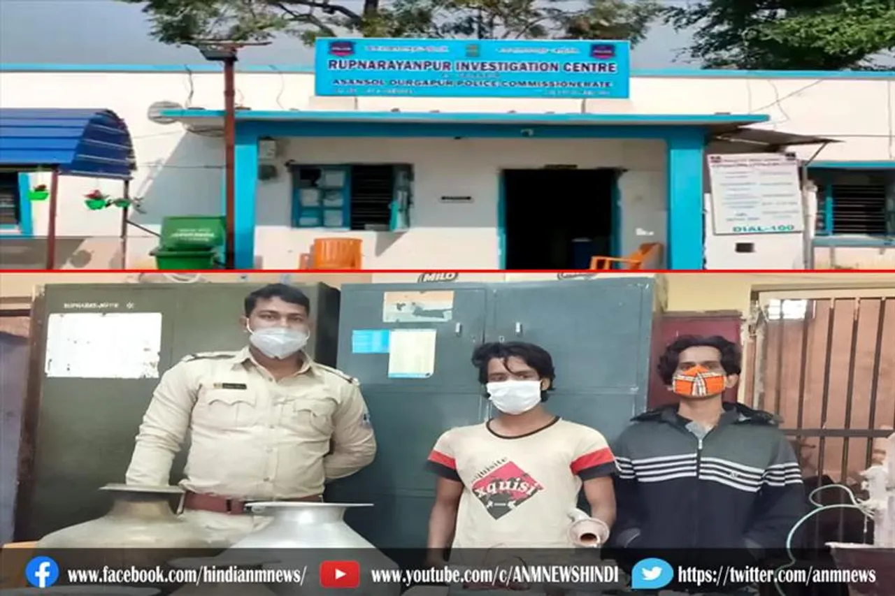 पुलिस ने आरोपी के निशानदेही पर चोरी के सामानों के साथ एक को किया गिरफ्तार