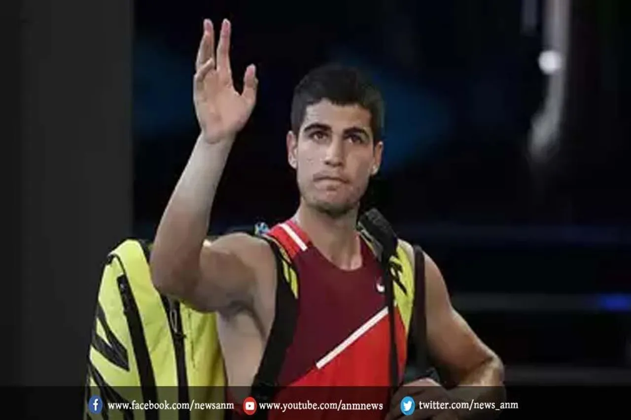 वर्ल्ड नंबर 1 कार्लोस अल्कराज ऑस्ट्रेलियन ओपन से हुए बाहर