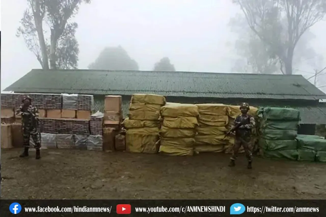 करोड़ों की विदेशी सिगरेट जब्त, तीन गिरफ्तार