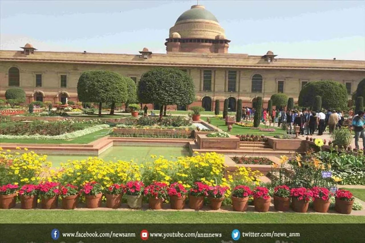 आज से खोल दिया गया राष्ट्रपति भवन का मुगल गार्डन