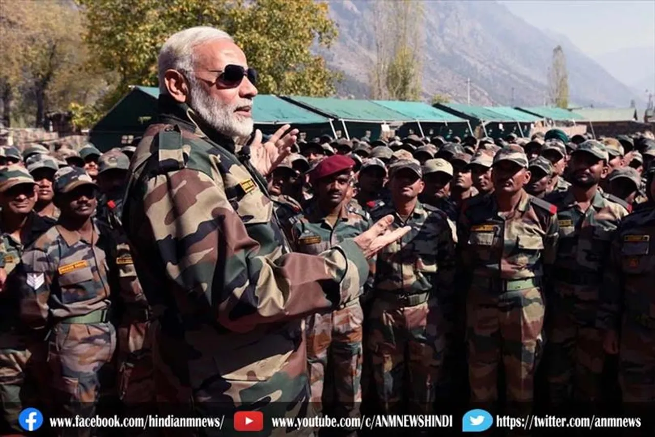 जवानों के साथ दीपावली मनाएंगे पीएम