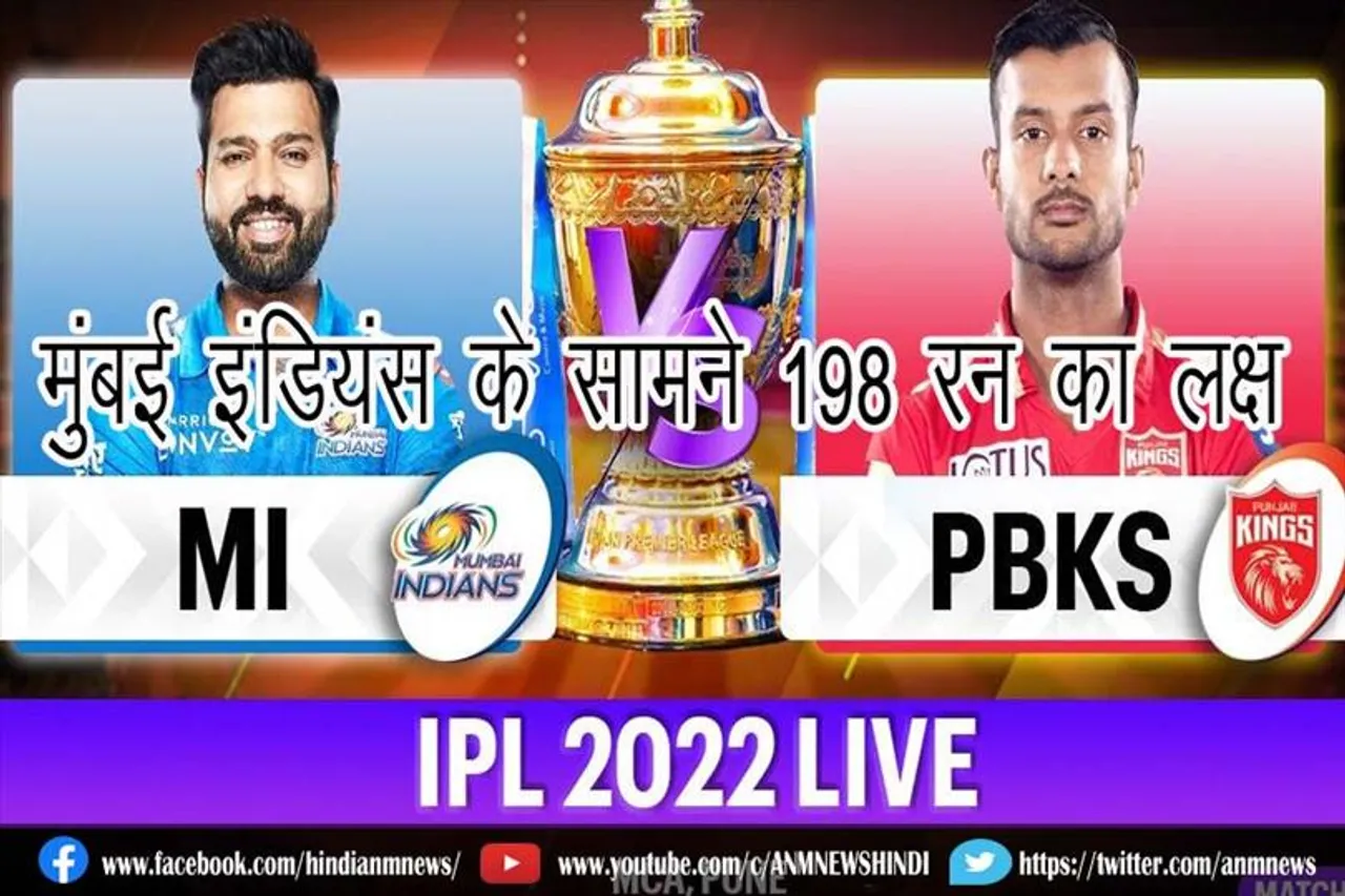 मुंबई इंडियंस के सामने 198 रन का लक्ष