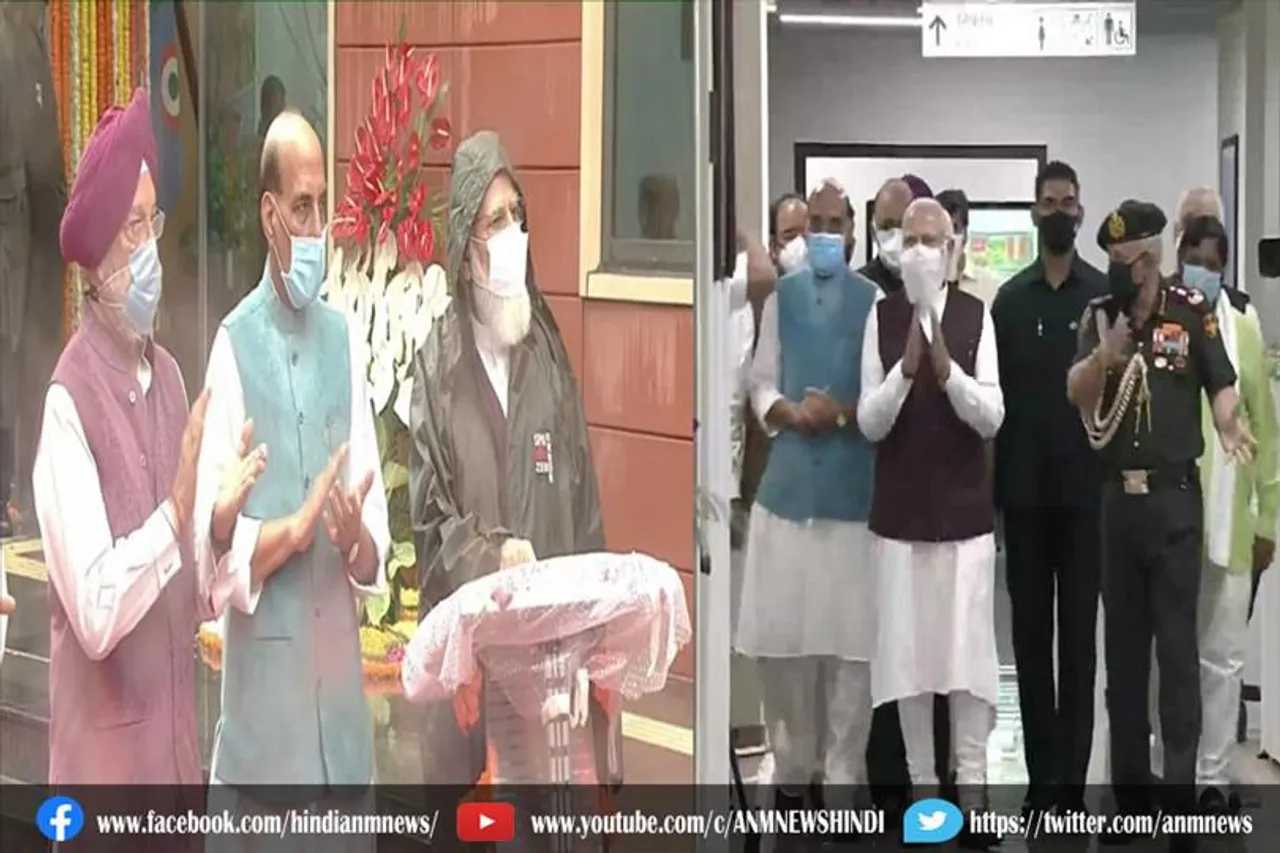 पीएम मोदी ने नए 'डिफेंस कॉम्पलेक्स' का किया उद्घाटन