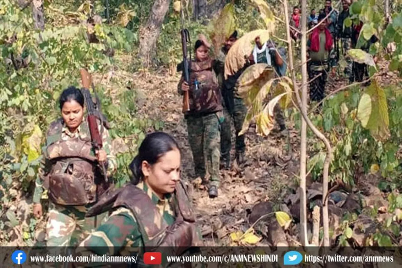 महिला माओवादी कैडर गिरफ्तार : बीजापुर मुठभेड़