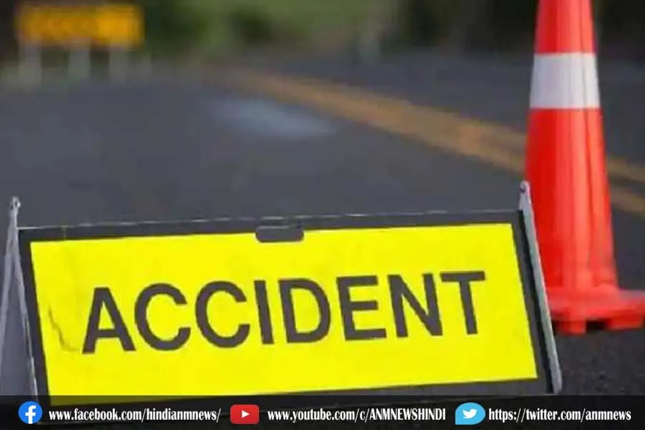 भयानक सड़क हादसे का शिकार हुआ व्यक्ति