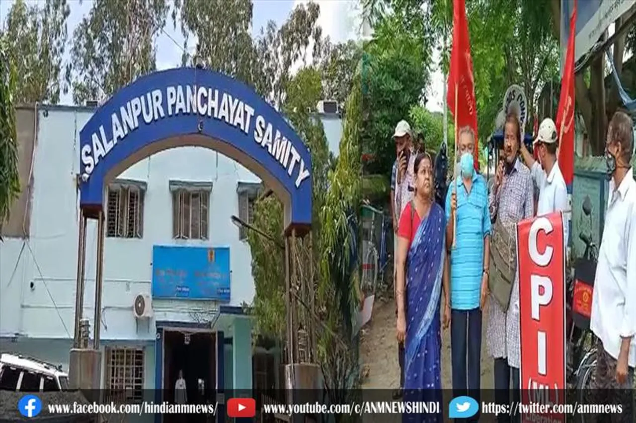 माकपा ने 13 सूत्री मांगों के साथ बीडीओ को सौंपा ज्ञापन