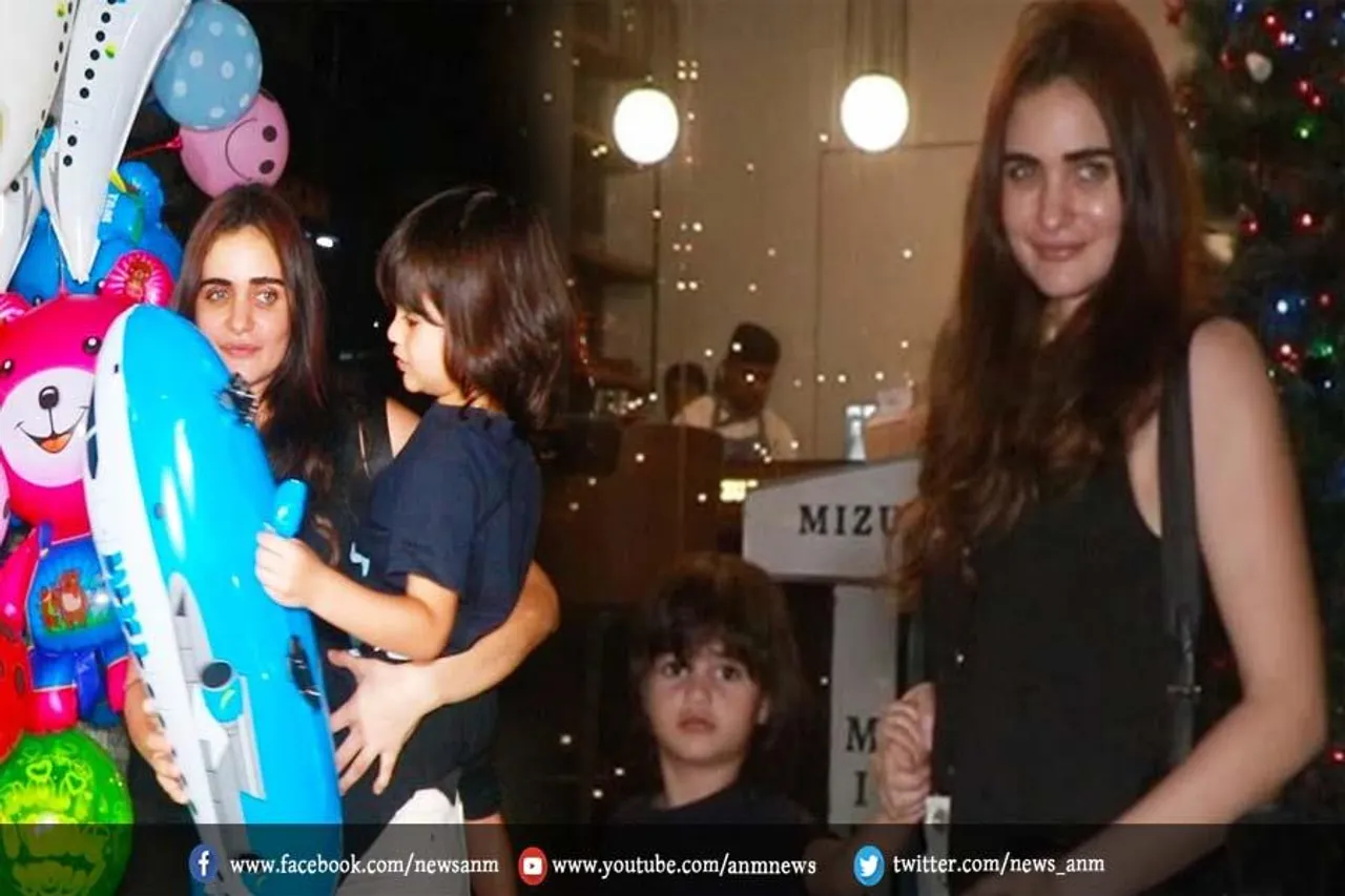 VIDEO: अर्जुन रामपाल के बेटे दिखे गर्लफ्रेंड गैब्रिएला के साथ