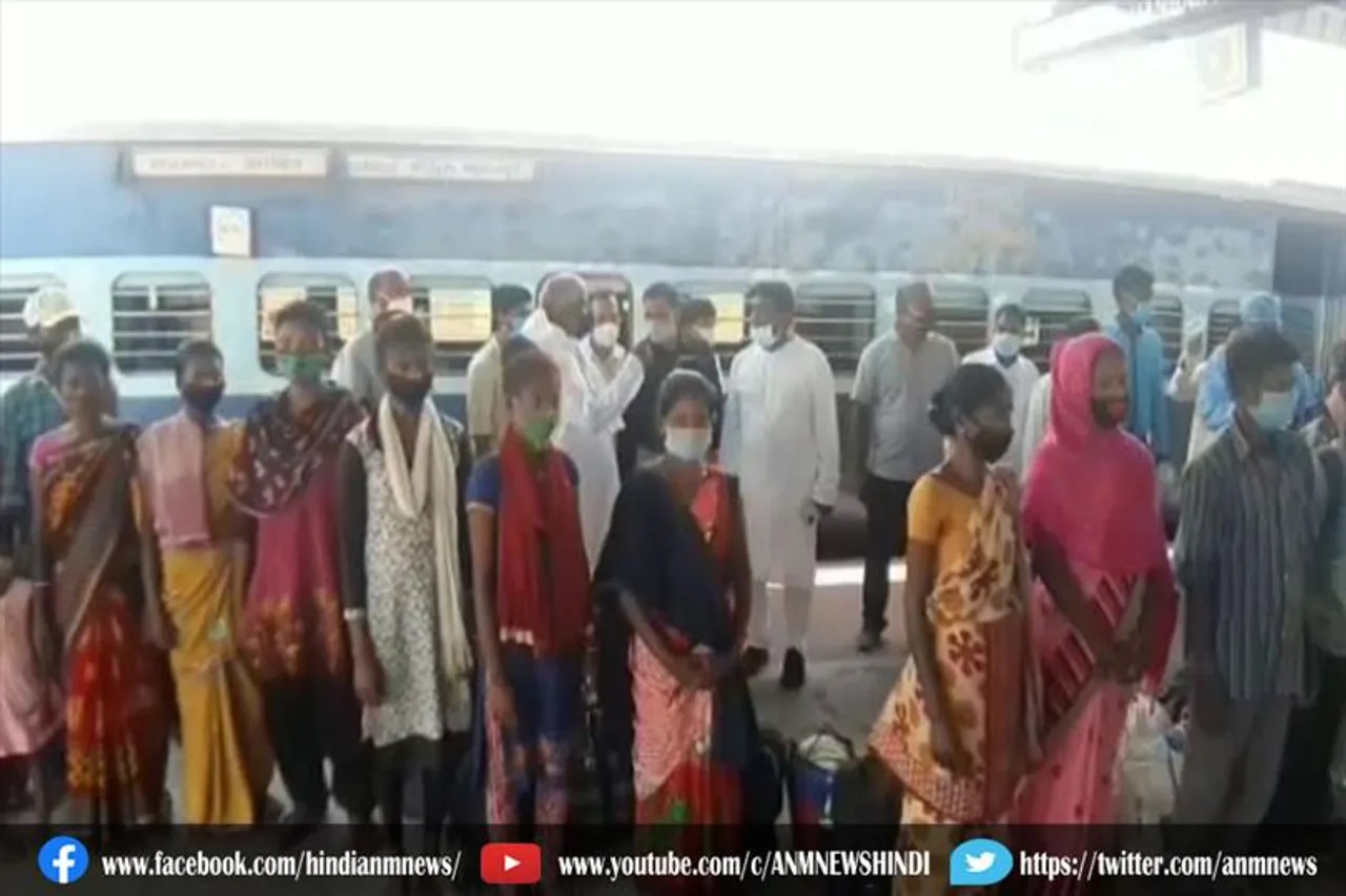 केरल में फंसे 32 मजदूरों की झारखण्ड वापसी