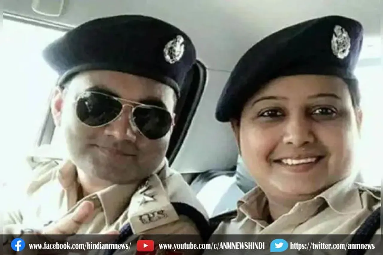 DSP ने पति को रातों रात बनाया IPS, मचा हड़कंप