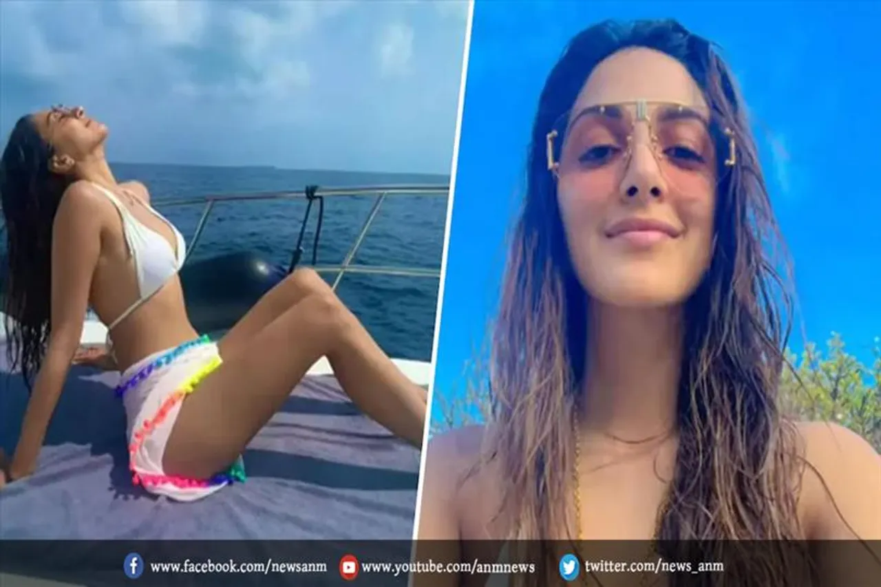 व्हाइट बिकिनी में कियारा, वायरल वीडियो